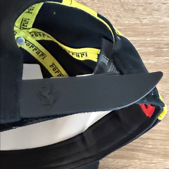 Ferrari Black and Yellow Hat - Picture 7 of 9